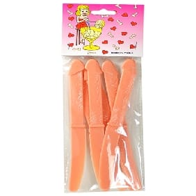 Naughty Party Packs 6 Knives