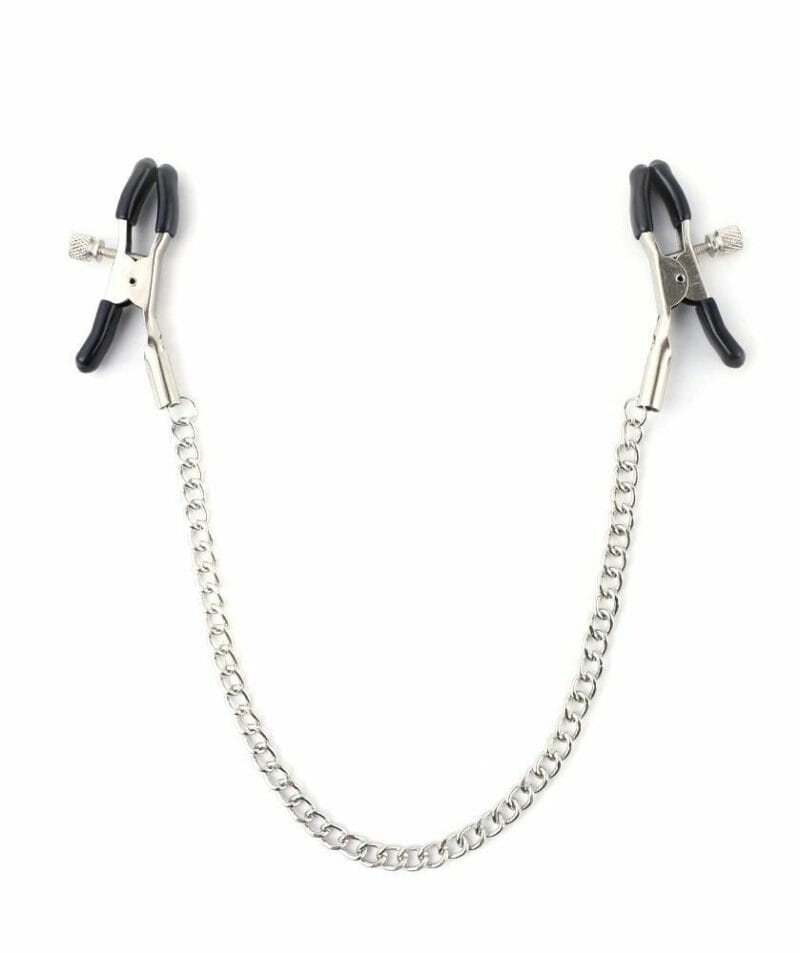 Stainless Steel Chain with Nipple Teasers